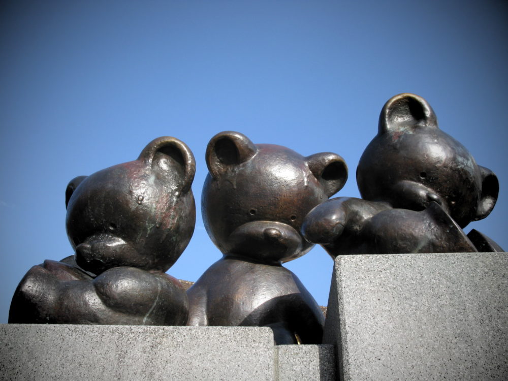 Bronzene Bären-Bande in Sonneberg (Foto: Ralph Stenzel)